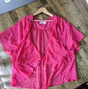 Flowy Boho Shrug - S